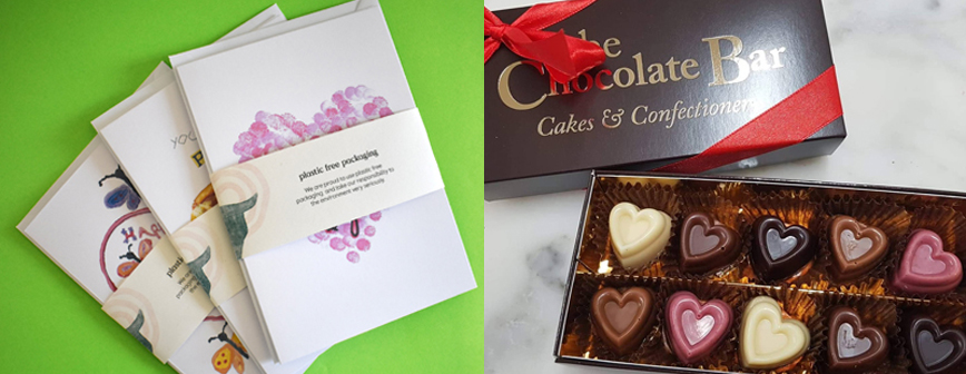 Valentine's Gifts Chocolates Handmade Cards Dean Wye